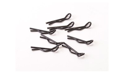 Small Body Clip 1/10 - Gloss Black (8)
