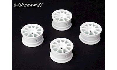 Felge 10-Speichen +1mm weiss (4)