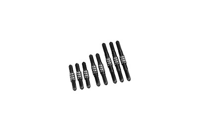 RC10 Classic Fin Ti Turnbuckle Set - Black - 7pcs