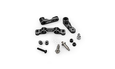 RC10B7 | RC10B7D Steering Kit - Black