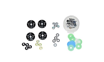 MIP Bypass1 Tapered Hi-Flow Piston Kit 5 x 1.3mm