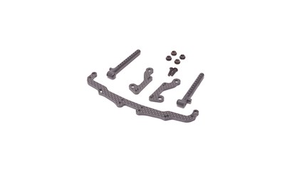 C/F Lightweight Rear Shock Mount Set - Mi9