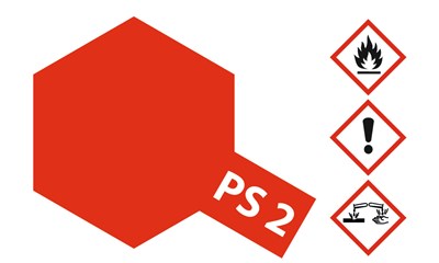 Sprühfarbe Polycarbonat (Lexan) PS-2