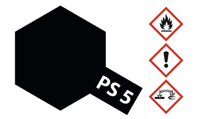 Sprühfarbe Polycarbonat (Lexan) PS-5