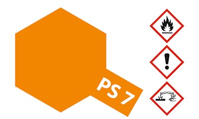 Sprühfarbe Polycarbonat (Lexan) PS-7