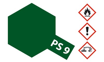 Sprühfarbe Polycarbonat (Lexan) PS-9