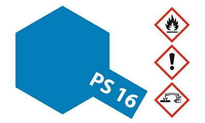 Sprühfarbe Polycarbonat (Lexan) PS-16 Metallic