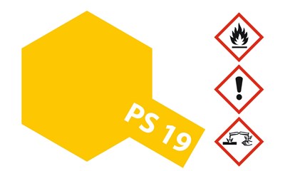 Sprühfarbe Polycarbonat (Lexan) PS-19 Camel