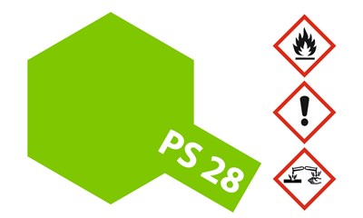 Sprühfarbe Polycarbonat (Lexan) PS-28 Neon