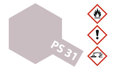 Sprühfarbe Polycarbonat (Lexan) PS-31 Rauch