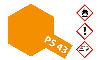 Sprühfarbe Polycarbonat (Lexan) PS-43 Transluscent