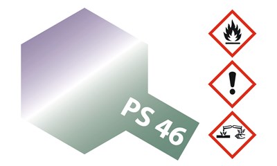 Sprühfarbe Polycarbonat (Lexan) PS-46 Viloett/Grün Iridescent