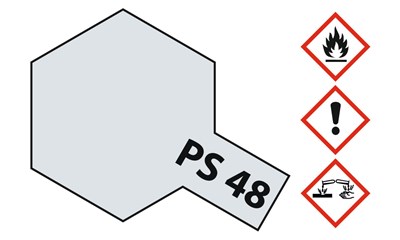 Sprühfarbe Polycarbonat (Lexan) PS-48 Metalic