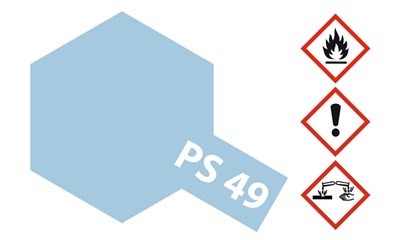 Sprühfarbe Polycarbonat (Lexan) PS-49 Alueffekt