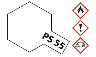 Sprühfarbe Polycarbonat (Lexan) PS-55 (Klarlack)