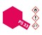 Sprühfarbe Polycarbonat (Lexan) PS-33 Kirschrot