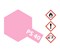 Sprühfarbe Polycarbonat (Lexan) PS-40 Rosarot Transluscent