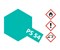 Sprühfarbe Polycarbonat (Lexan) PS-54 Cobalt