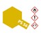 Sprühfarbe Polycarbonat (Lexan) PS-56 Senfgelb