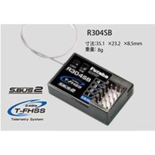 R304SB Telemetrie-Empfänger T-FHSS 4-Kanal