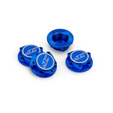 17mm Punisher Clutch Wheel Nut, 4pc - Blue