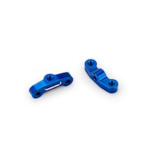 RC10B7 Aluminum Rear Hub Link Mount - Blue