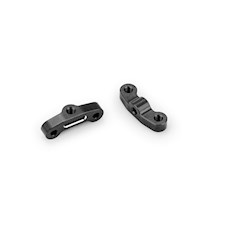 RC10B7 Aluminum Rear Hub Link Mount - Black