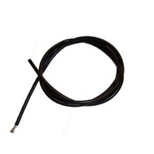Kabel Silikon 26 AWG Schwarz 1m