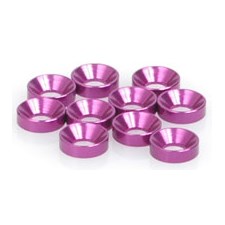 Senkscheibe M3 - Purple (10 Stück) (SPEED PACK) (Aluminium)