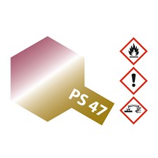Sprühfarbe Polycarbonat (Lexan) PS-47 Rosarot/Gold Iridescent