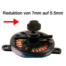 Reduktion Adapter 7mm - 5.5mm