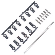 Gewindestangen L/R Set - Titan - Tamiya M-07