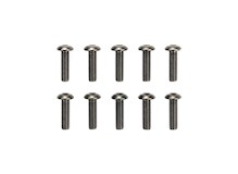 3x10mm Steel  Hex Head Screws (10)