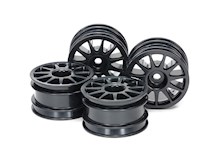 M-Chassis 11-Spoke Wheels (black, 4 pcs)