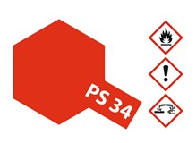 Sprühfarbe Polycarbonat (Lexan) PS-34 Ferrari